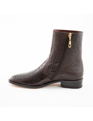 BOTIN CASIMIRO WEST PIEL DE PATA  DE AVESTRUZ ORIGINAL 0941LO