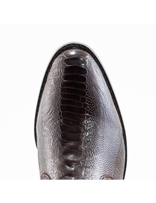 BOTIN CASIMIRO WEST PIEL DE PATA  DE AVESTRUZ ORIGINAL 0941LO