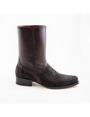 BOTA CASIMIRO WEST PIEL DE SERPIENTE PITÓN ORIGINAL 27601PD