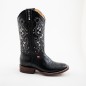 BOTA BIG BULL PIEL GRABADA TIPO  LIZARD 5100 51334 YARELI
