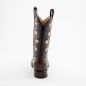 BOTA BIG BULL PIEL GRABADA TIPO LIZARD 5100 51334 YARELI