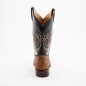 BOTA BIG BULL PIEL GRABADA TIPO SERPIENTE PITÓN OESTE 5100 51946 YARELI