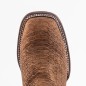 BOTA BIG BULL PIEL GRABADA TIPO SERPIENTE PITÓN OESTE 5100 51946 YARELI