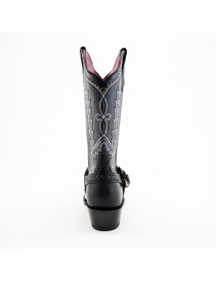 BOTA RIO GRANDE MONDELO 5006PD CAT-02 CATALINA CUERO ROSAS A TONO WELT 5CM 30CM