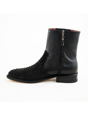 BOTIN CASIMIRO WEST PIEL DE SERPIENTE PITÓN ORIGINAL 86675PV